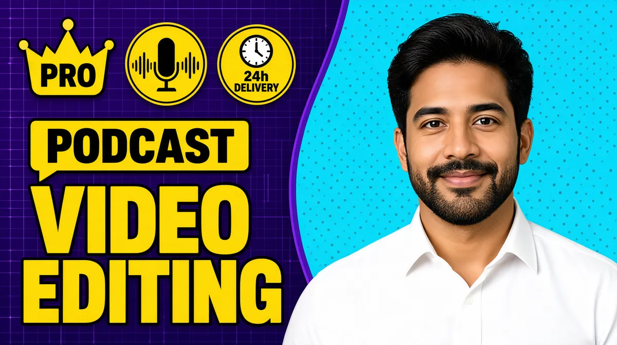 Podcast Video Editing Pro Service