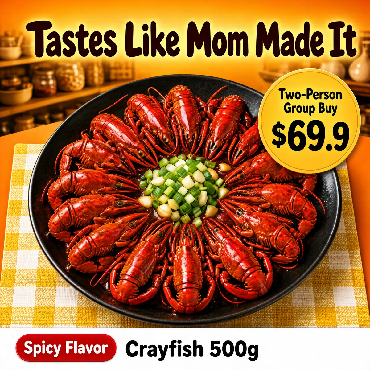 Homestyle Braised Crayfish Group Buy