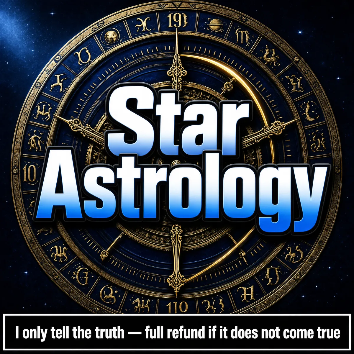 Mystical Star Astrology Product Poster