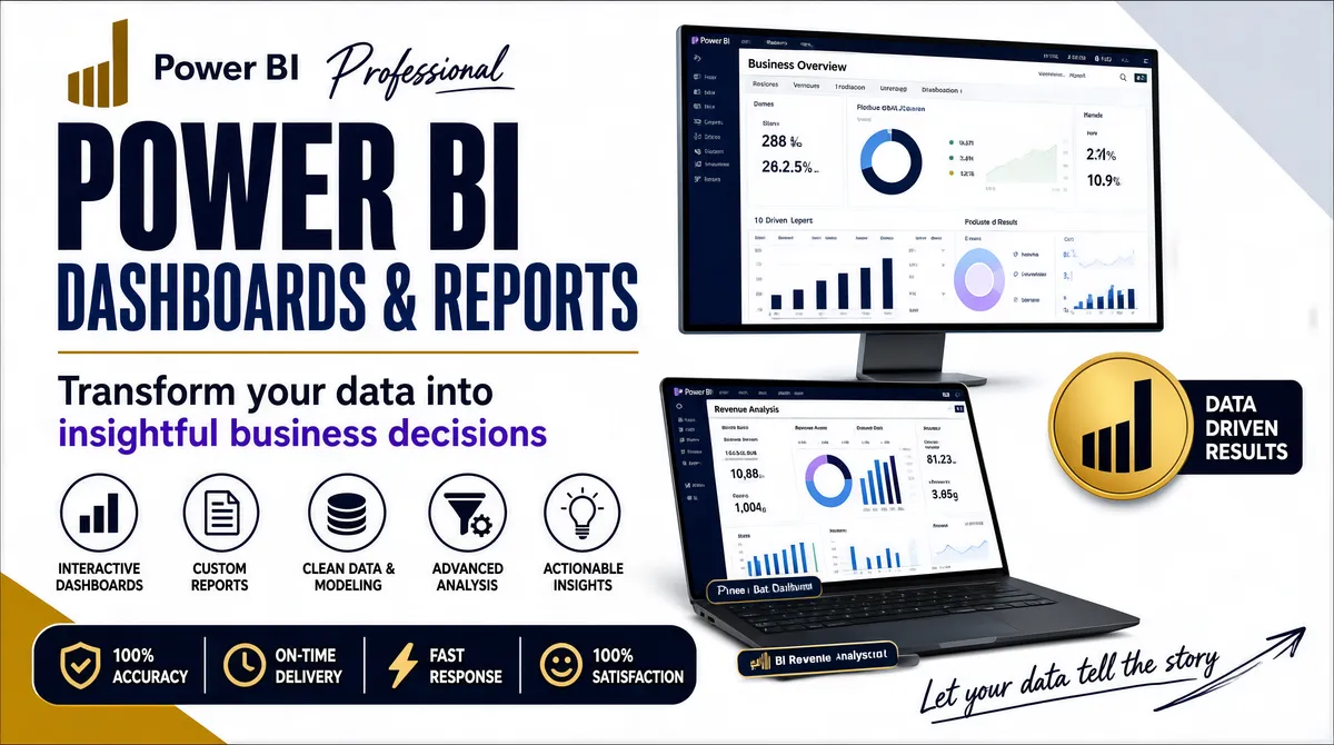 Power BI Dashboards & Reports Professional
