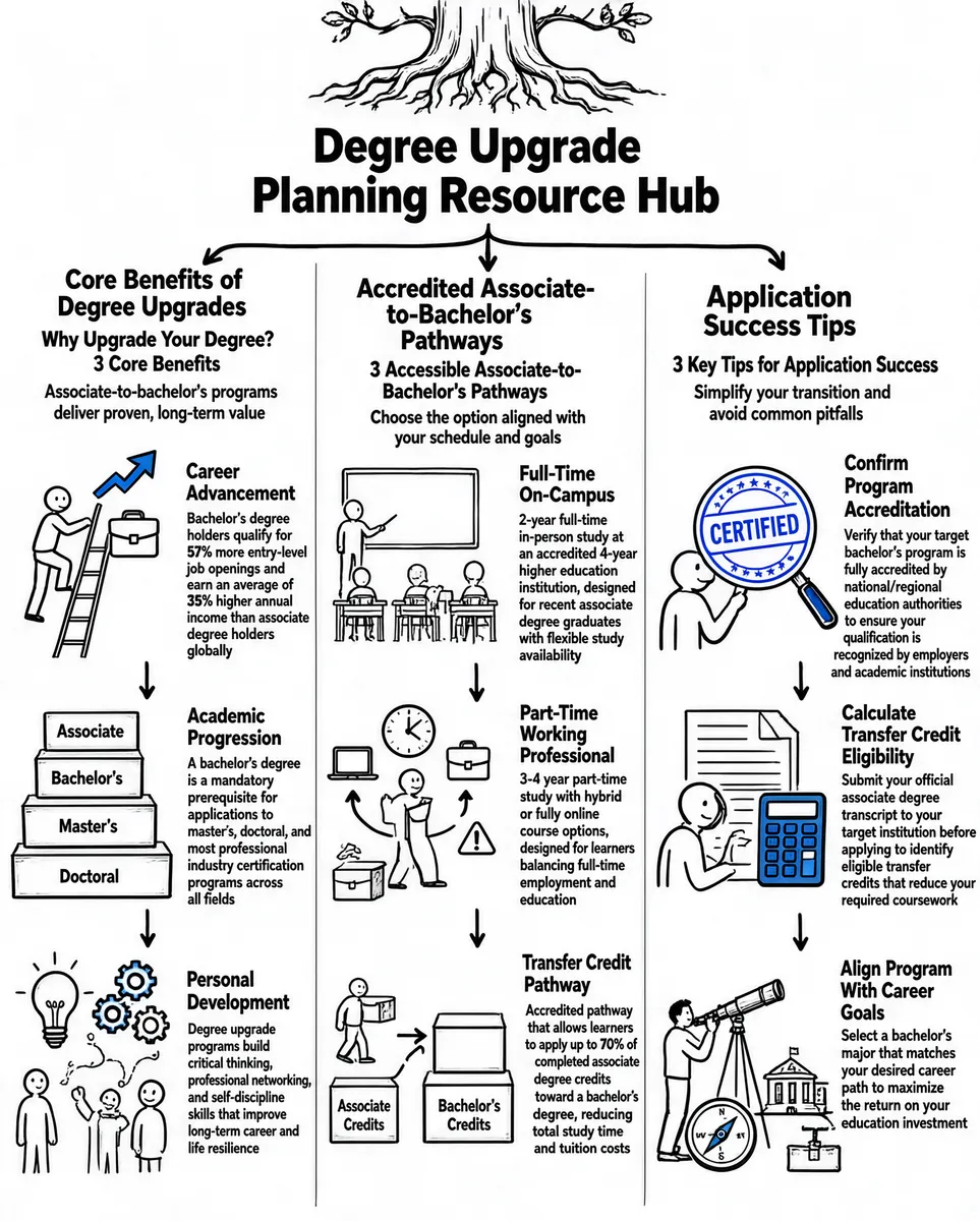 Degree Upgrade Planning Resource Hub