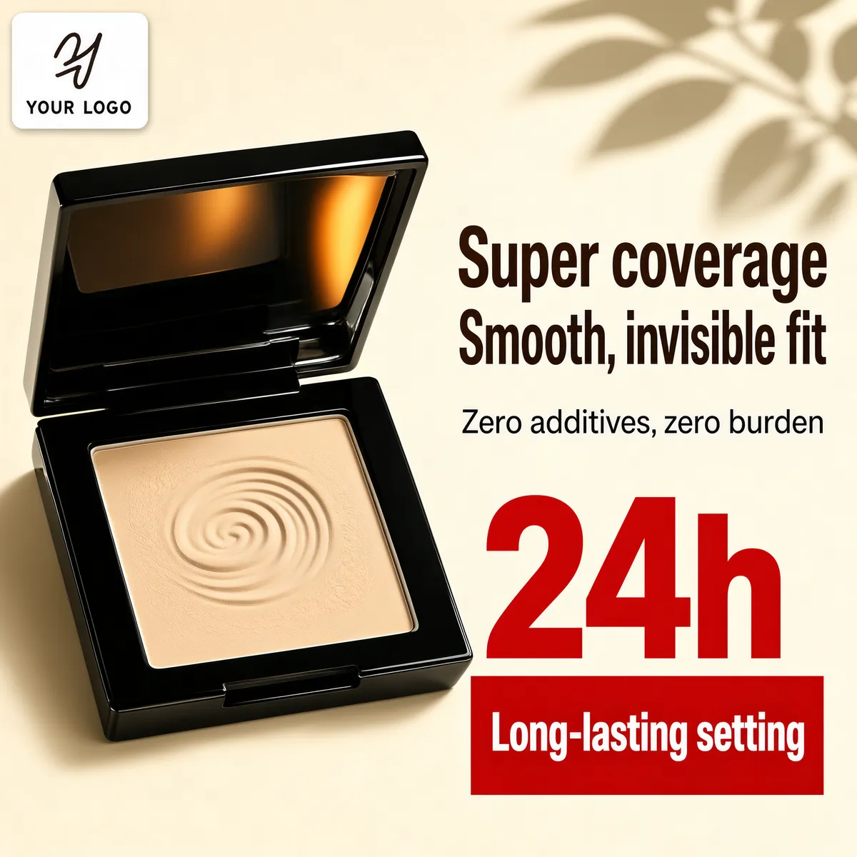 Long-Lasting Matte Powder Foundation
