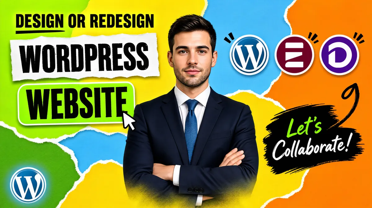 WordPress Website Design Gig Cover