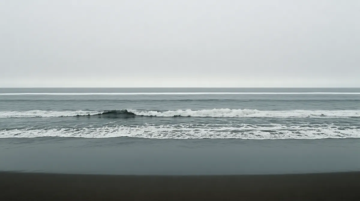 Overcast Seascape Horizontal Bands