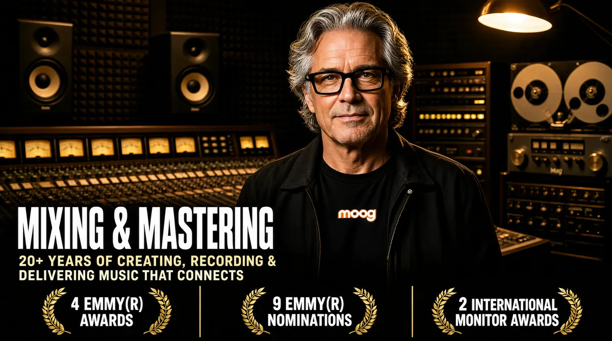 Award-Winning Mixing & Mastering Producer