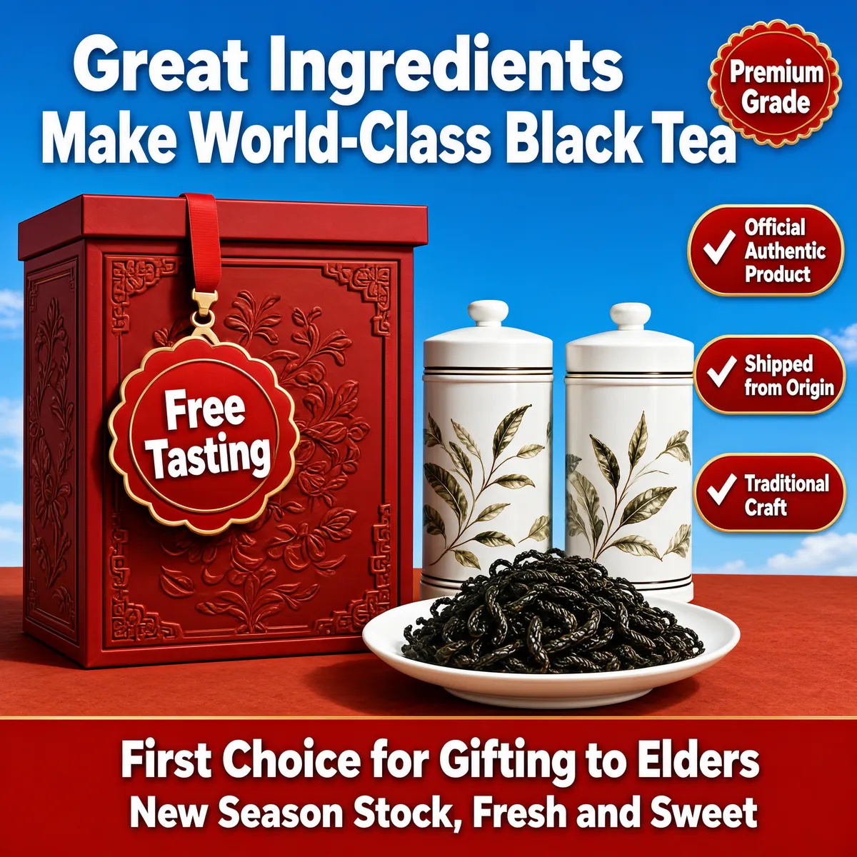 Heritage Black Tea Premium Gift Chest