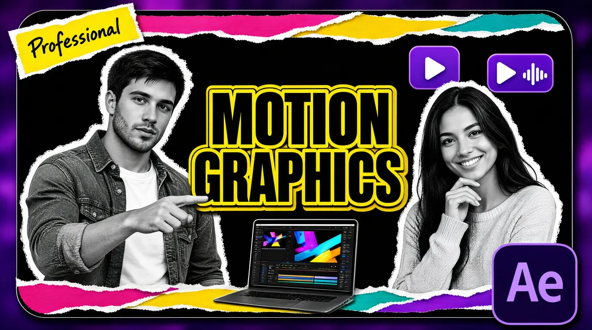 Motion Graphics Collage Gig Cover