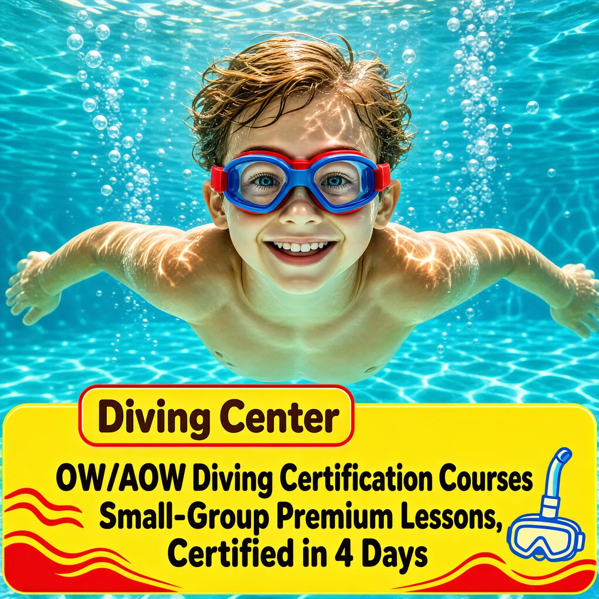 Underwater Diving Center Adventure
