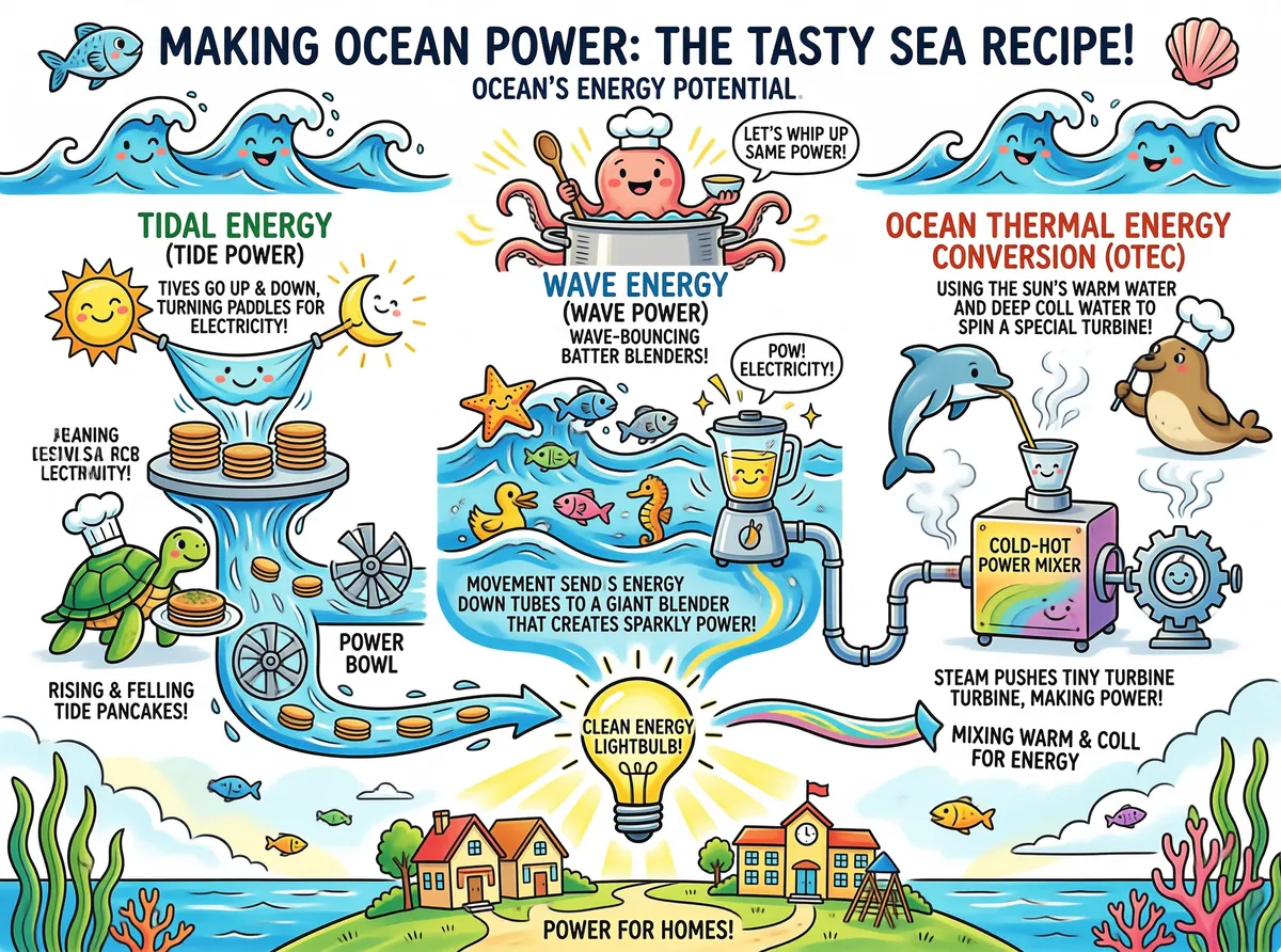 Making Ocean Power: The Tasty Sea Recipe