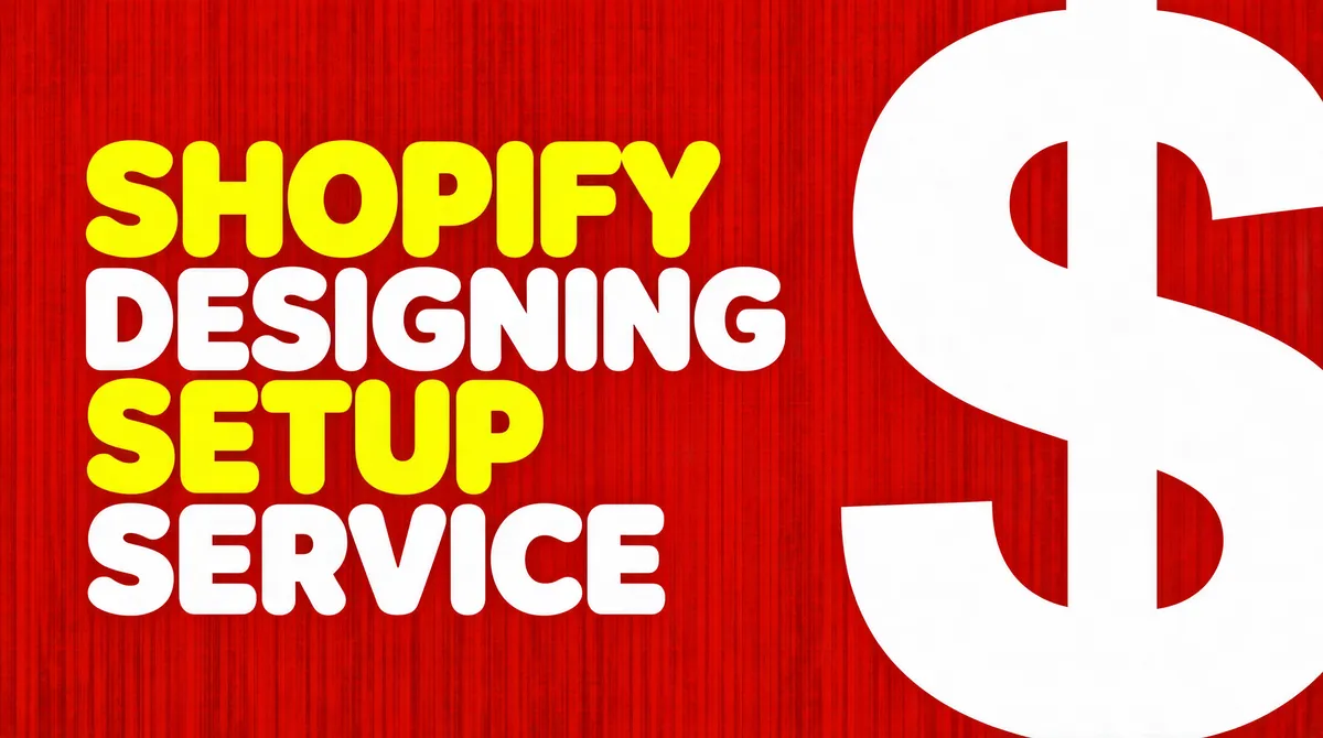 Shopify Designing Setup Service Fiverr Gig Cover