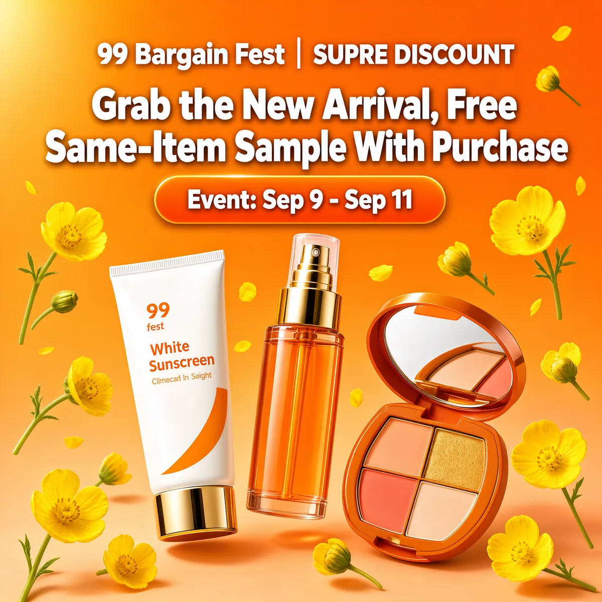 99 Bargain Fest Cosmetics Sale