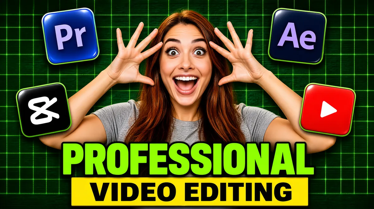 Professional Video Editing Gig Cover