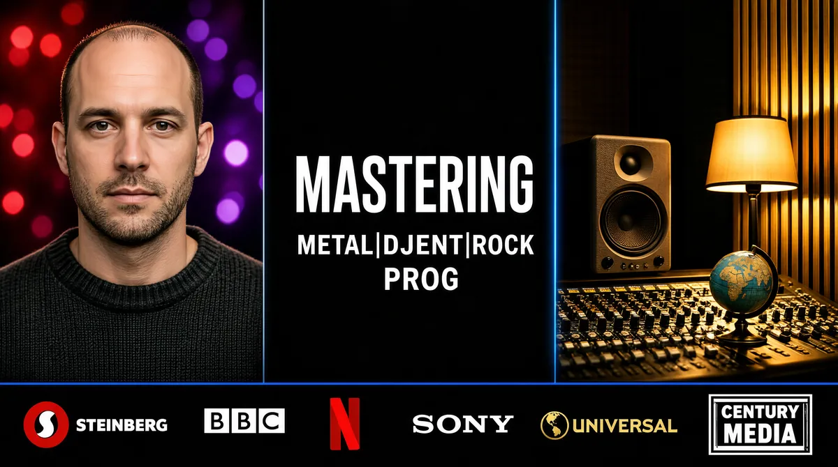 Mastering Engineer Metal Rock Cover Art