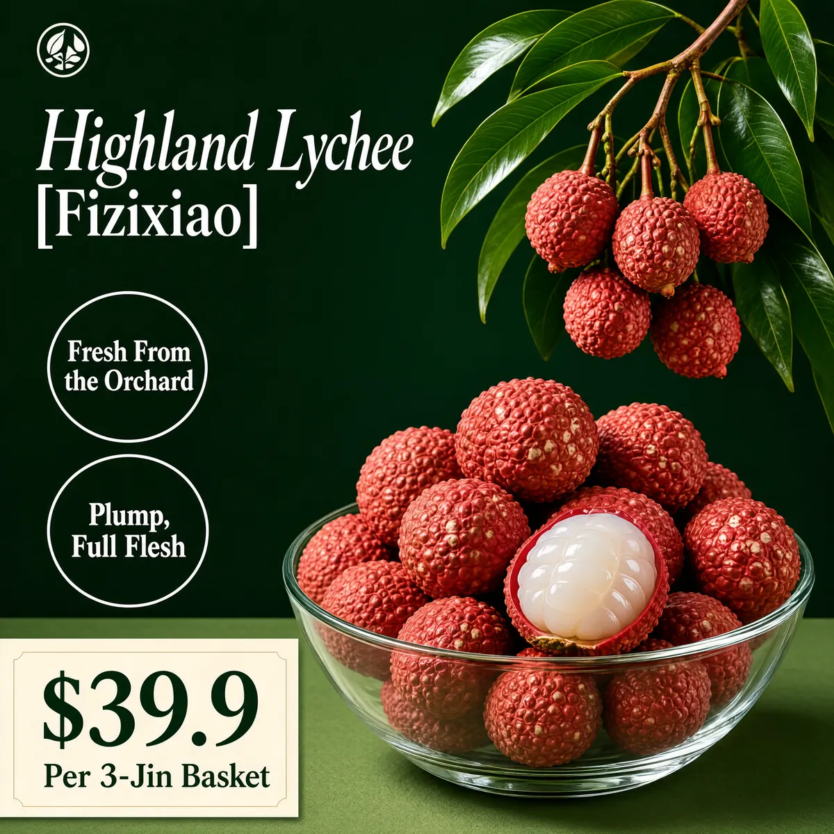 Highland Lychee Premium Product Photo