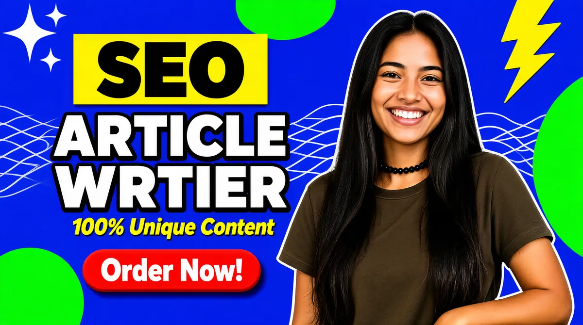 SEO Article Writer Gig Cover