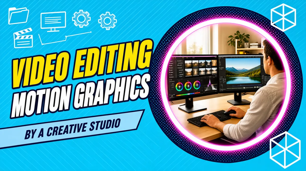 Video Editing Motion Graphics Gig Cover