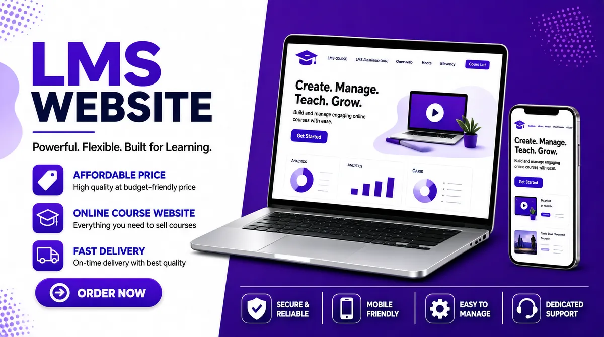 Modern LMS SaaS Gig Cover