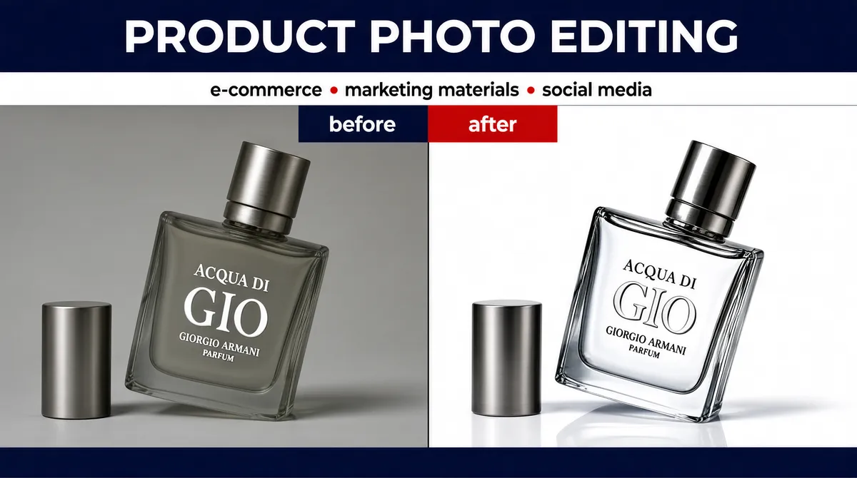 Professional Product Photo Retouching Before After
