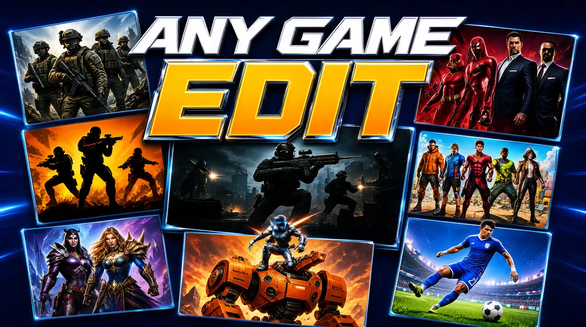 Any Game Edit Gig Cover
