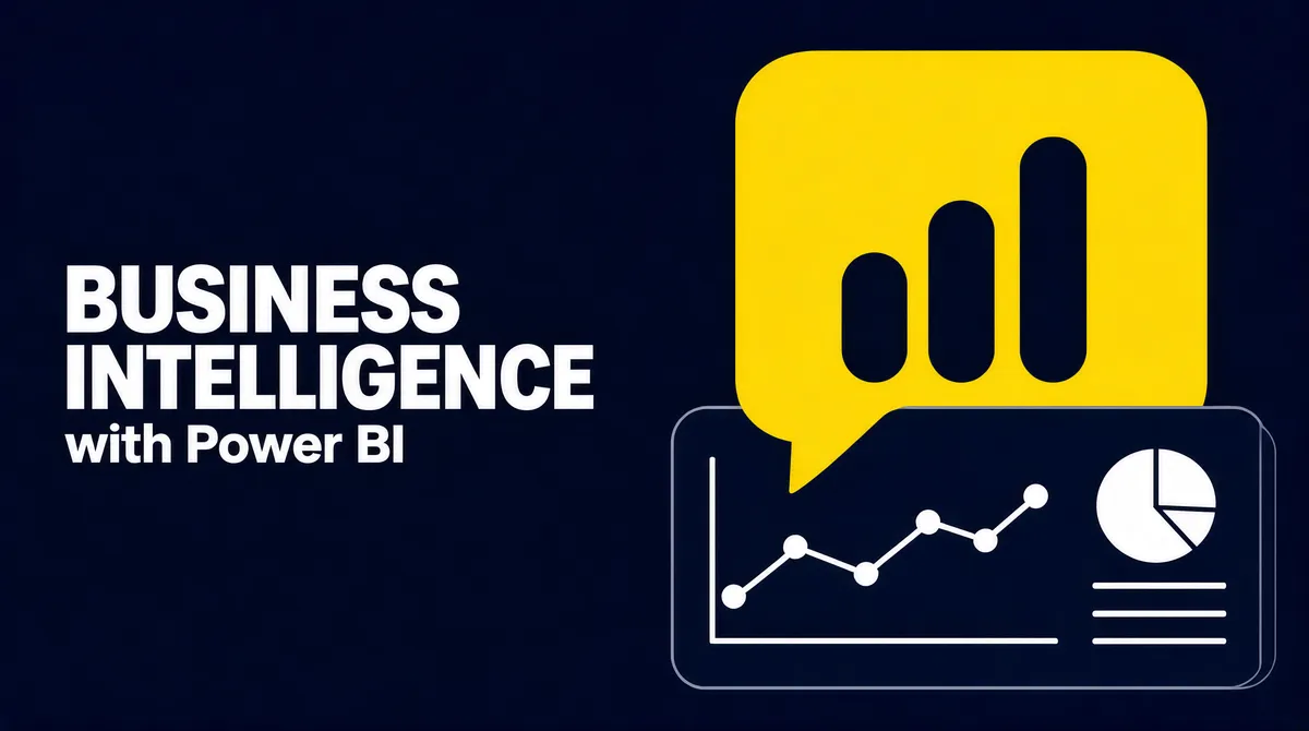 Power BI Business Intelligence Course Cover
