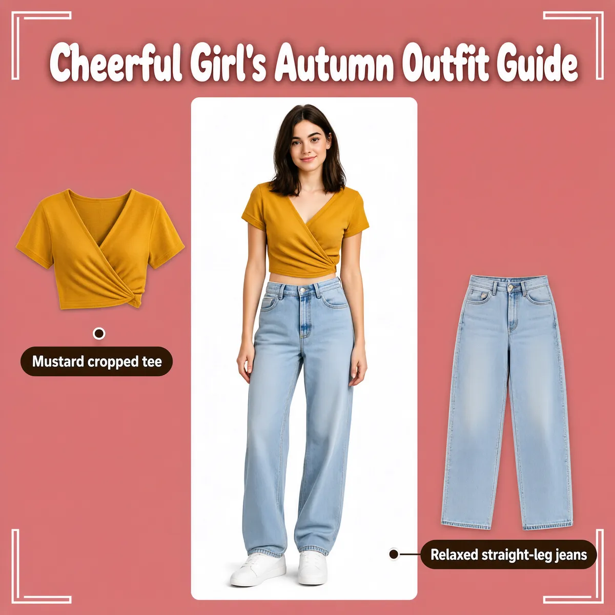Cheerful Autumn Outfit Guide for Girls