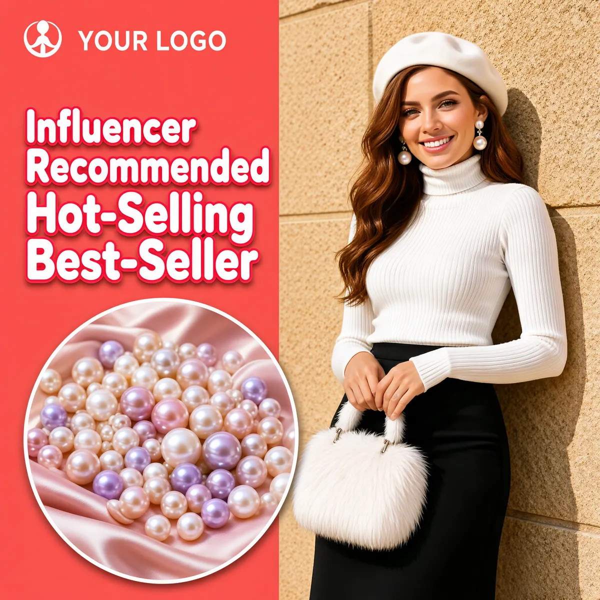 Influencer Recommended Pearl Jewelry Promo