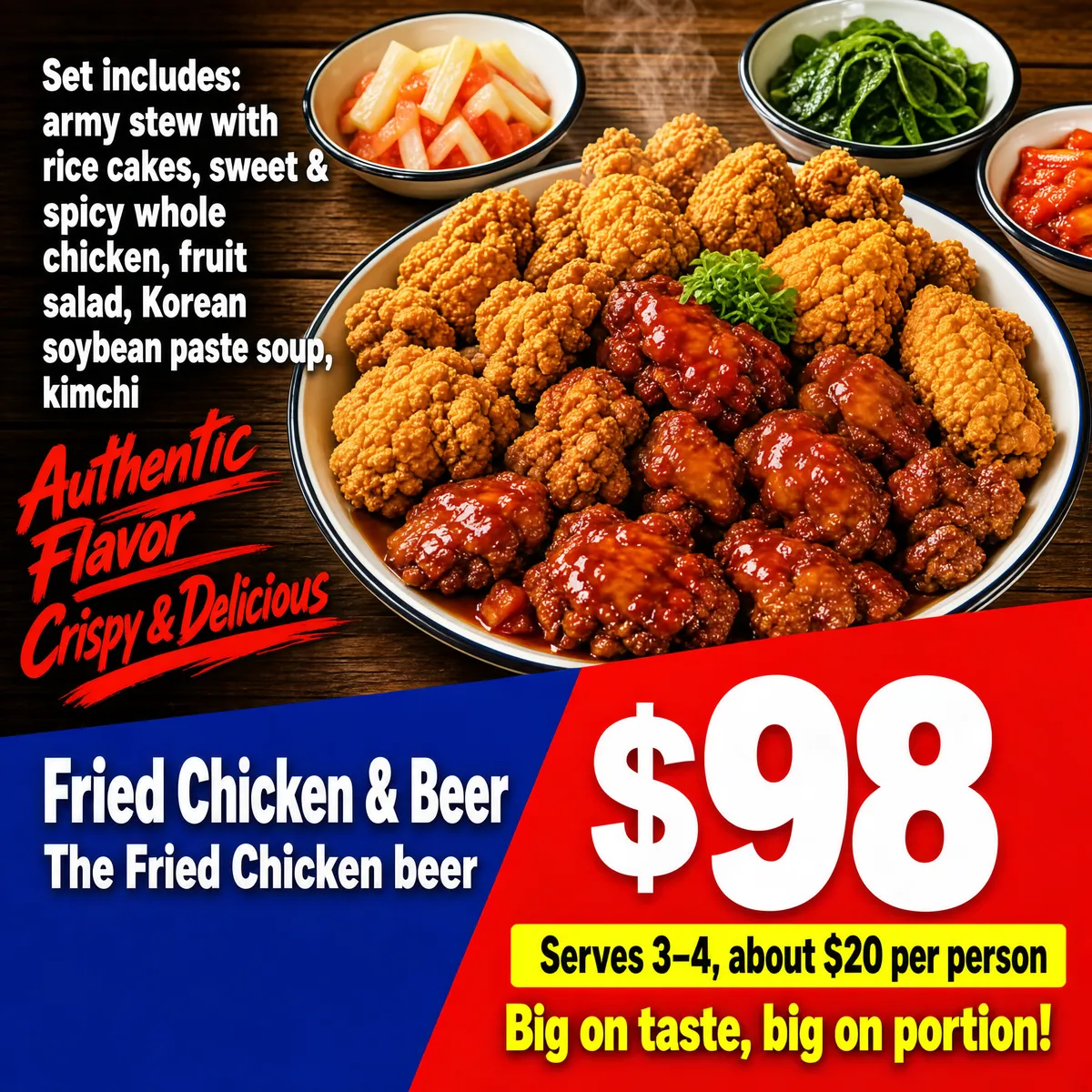 Fried Chicken & Beer Group Buy Deal