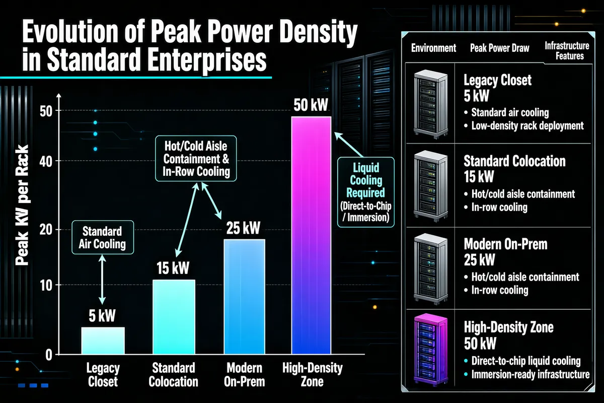 Evolution of Peak Power Density