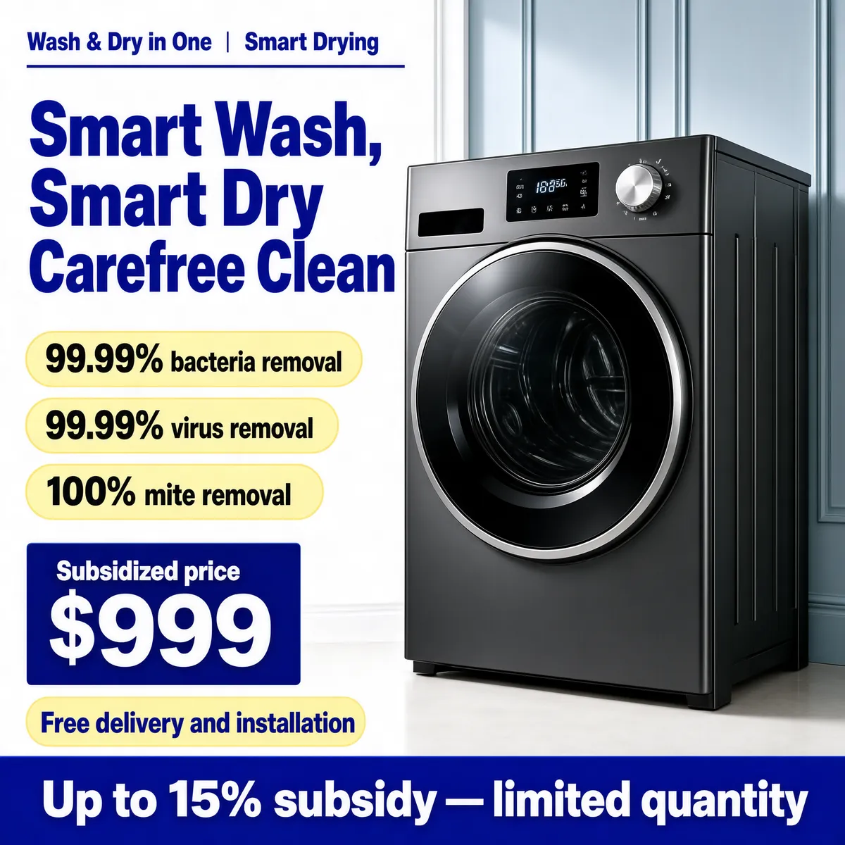 Smart Wash Dry Combo Promotion