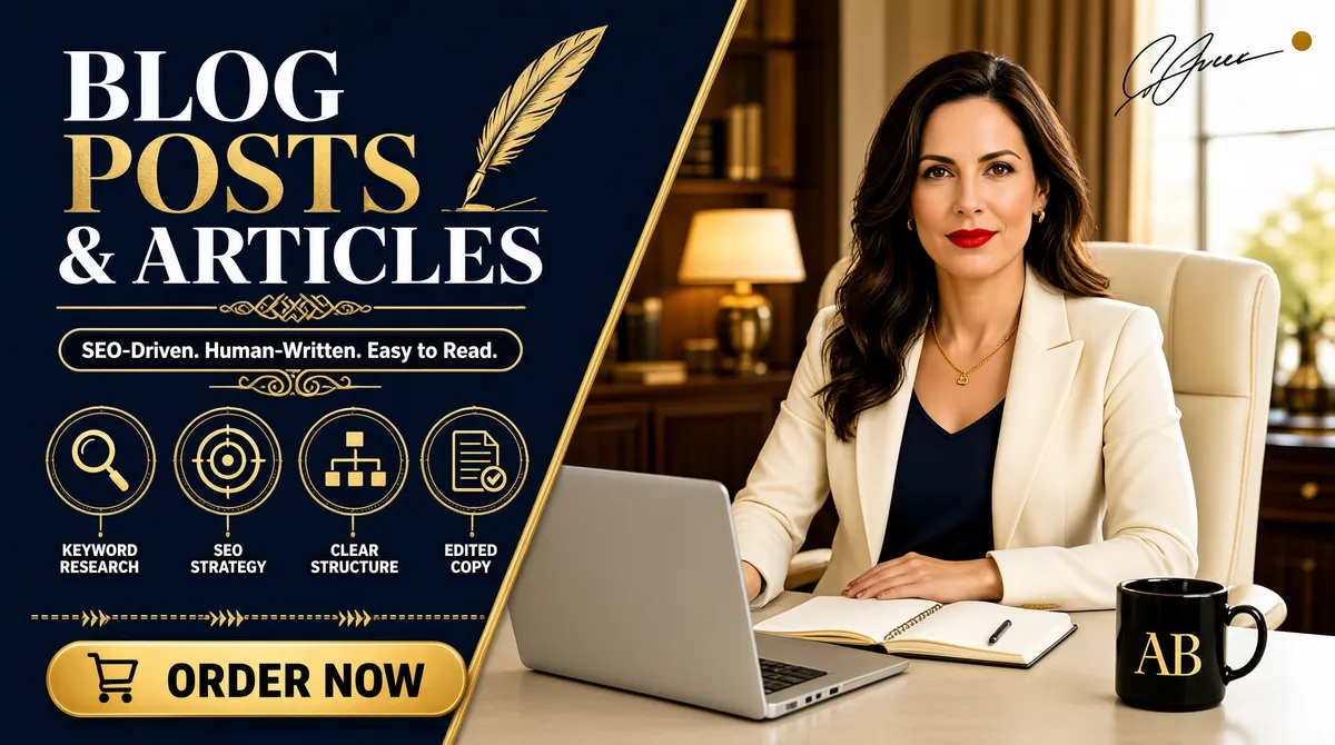 Premium Blog Posts and Articles Service