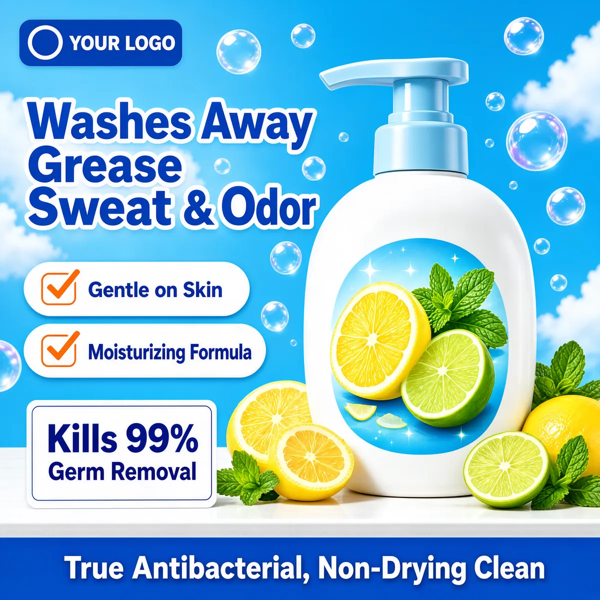 Fresh Citrus Antibacterial Kitchen Cleaner