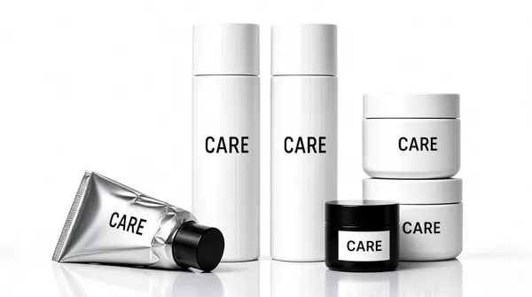 Minimal Black and White Product Still-Life