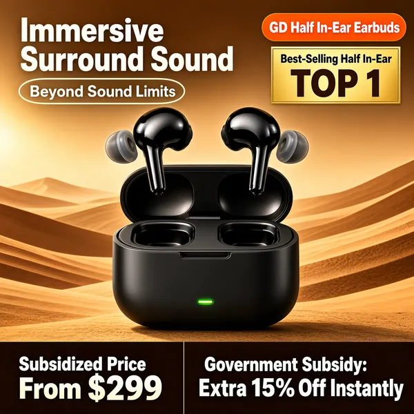 Immersive Surround Sound Earbuds
