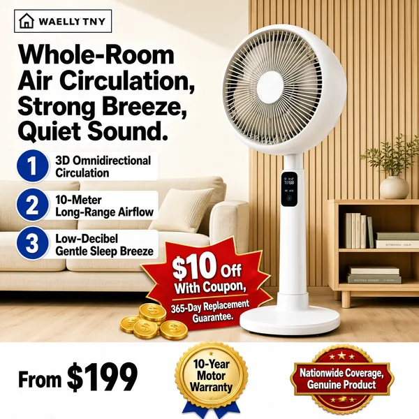 Whole-Room Air Circulation Fan
