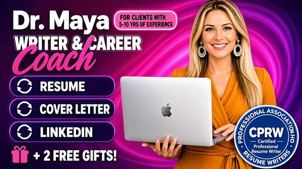 Resume & Career Coach Professional Gig Cover