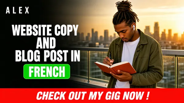 Cinematic rooftop gig cover with headline overlay