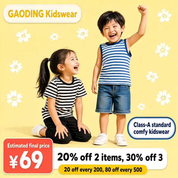 GAODING Kidswear Summer Sale