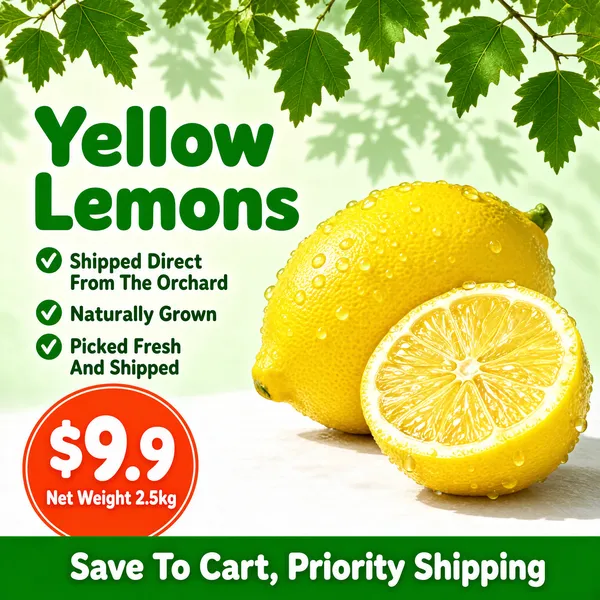 Fresh Orchard Lemons Product Image