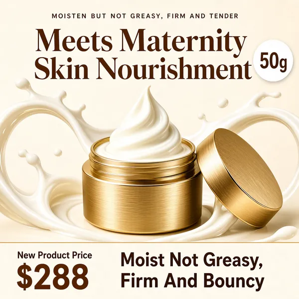 Maternity Skincare Cream Product Shot
