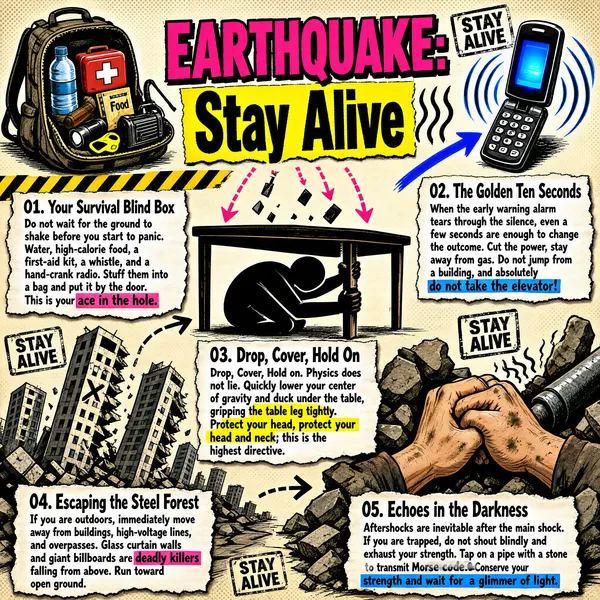 EARTHQUAKE: Stay Alive Survival Guide