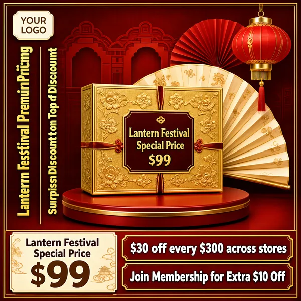 Lantern Festival Premium Gift Box Sale