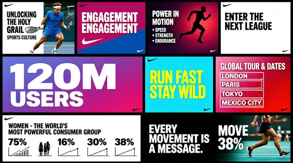 Power In Motion Sports Campaign Poster
