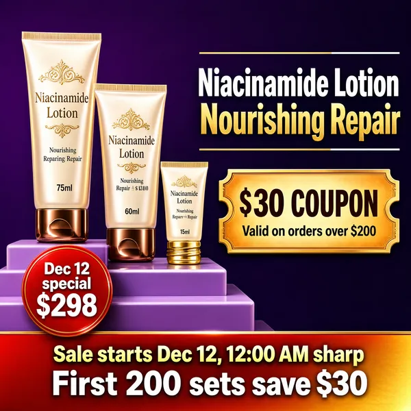 Luxurious Niacinamide Lotion Sale Promo