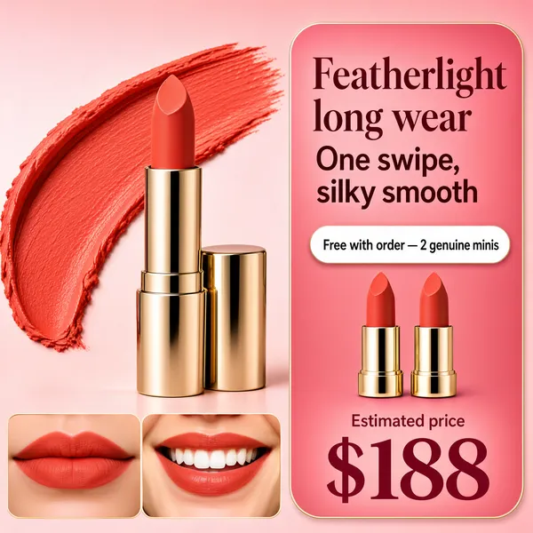 Featherlight Long Wear Matte Lipstick