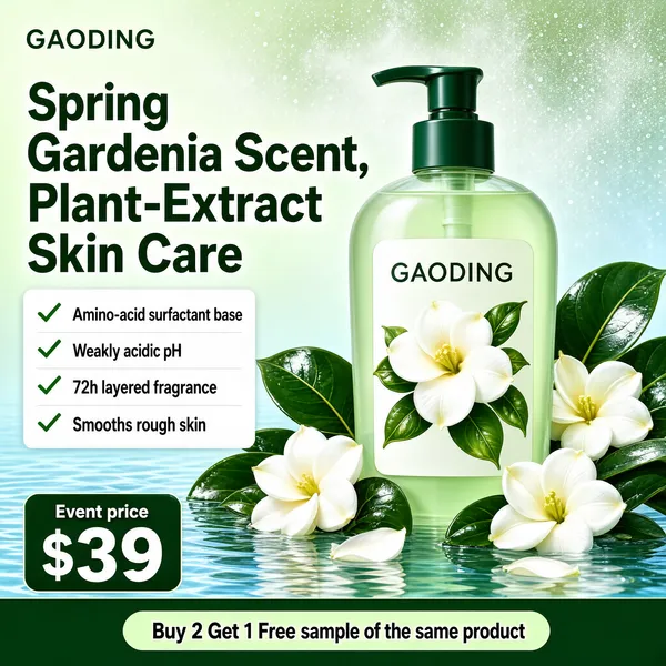 Spring Gardenia Amino-Acid Body Wash