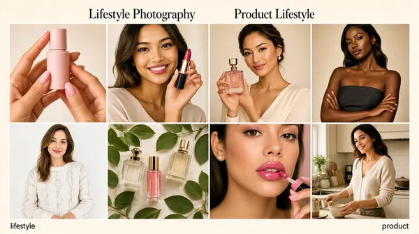 Lifestyle Product Photography Collage