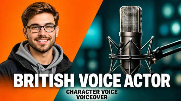 British Voice Actor Podcast Gig Cover