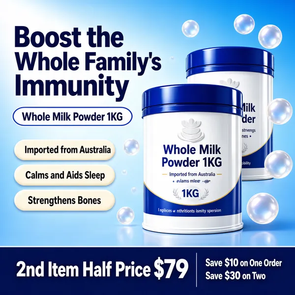 Boost Family Immunity Whole Milk Powder