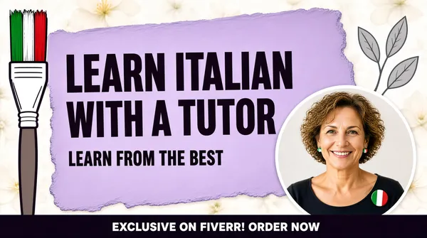 Learn Italian With A Tutor