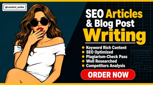 SEO Articles & Blog Post Writing Service